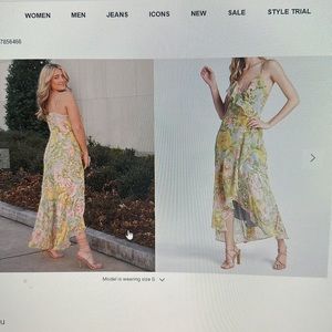 Express Women’s summer floral dress. New with tags!